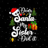 Dear santa my Sister Did it