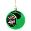 Στολίδι Χριστουγεννιάτικη μπάλα δένδρου Πράσινη 8cm