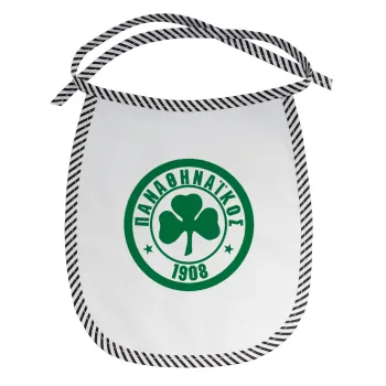 ΠΑΟ Παναθηναϊκός, Σαλιάρα μωρού αλέκιαστη με κορδόνι Μαύρη