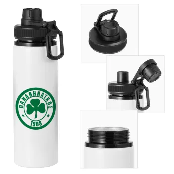 ΠΑΟ Παναθηναϊκός, Metal water bottle with safety cap, aluminum 850ml