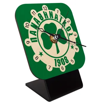 ΠΑΟ Παναθηναϊκός, Επιτραπέζιο ρολόι σε φυσικό ξύλο (10cm)