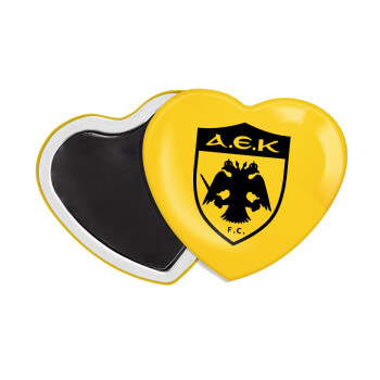 ΑΕΚ, Μαγνητάκι καρδιά (57x52mm)