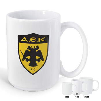 ΑΕΚ, Κούπα Mega, κεραμική, 450ml