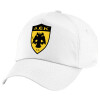 5-Panel Cap White, 100% Cotton (Twill), (UNISEX, ONE SIZE)