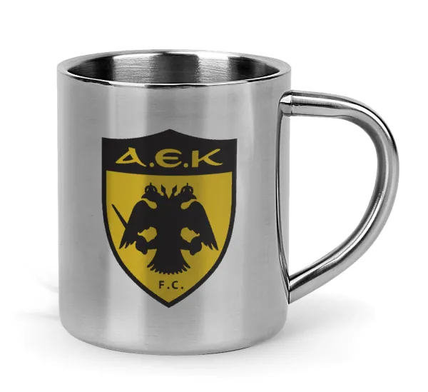 ΑΕΚ — Mug Stainless steel double wall 300ml