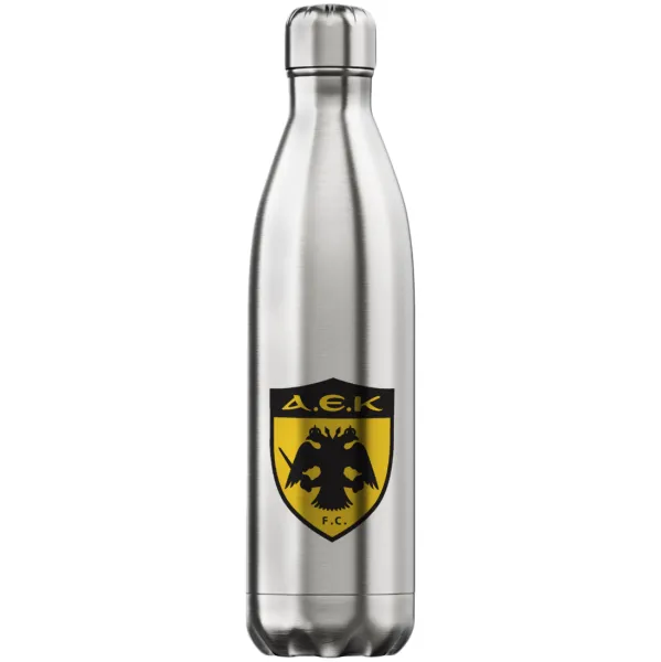 ΑΕΚ — Inox (Stainless steel) hot metal mug, double wall, 750ml