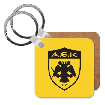 ΑΕΚ, Μπρελόκ Ξύλινο τετράγωνο MDF