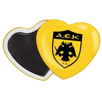 ΑΕΚ, Μαγνητάκι καρδιά (57x52mm)