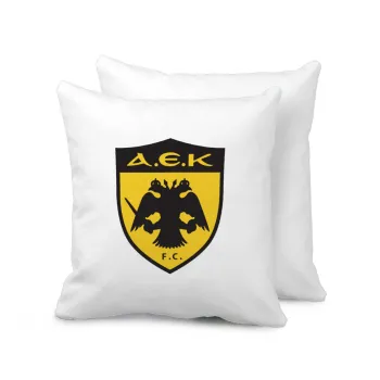 ΑΕΚ, Μαξιλάρι καναπέ 40x40cm περιέχεται το  γέμισμα