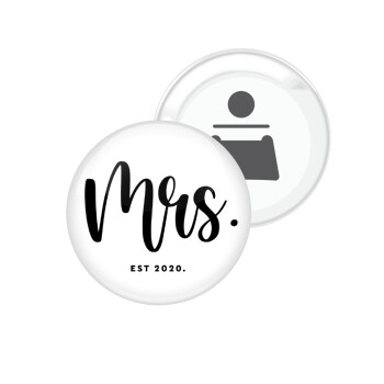Mr & Mrs (Mrs), Μαγνητάκι και ανοιχτήρι μπύρας στρογγυλό διάστασης 5,9cm