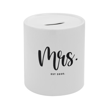 Mr & Mrs (Mrs), Κουμπαράς πορσελάνης με τάπα