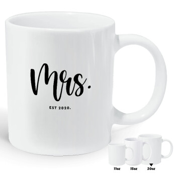 Mr & Mrs (Mrs), Κούπα Giga, κεραμική, 590ml