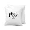 Mr & Mrs (Mrs), Sofa cushion 40x40cm includes filling