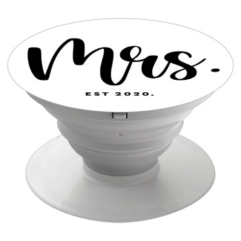 Mr & Mrs (Mrs), Phone Holders Stand  White Hand-held Mobile Phone Holder