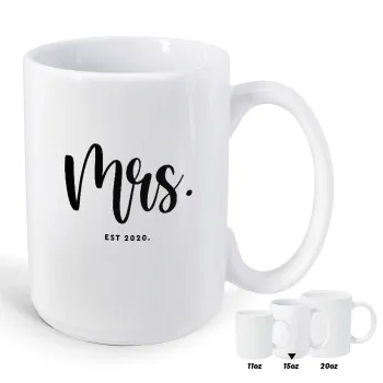 Mr & Mrs (Mrs), Κούπα Mega, κεραμική, 450ml