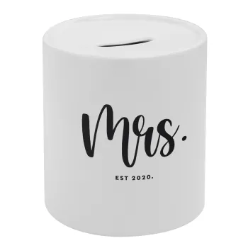 Mr & Mrs (Mrs), Κουμπαράς πορσελάνης με τάπα