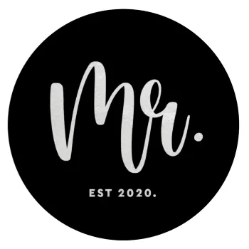 Mr & Mrs (Mr), Επιφάνεια κοπής γυάλινη στρογγυλή (30cm)