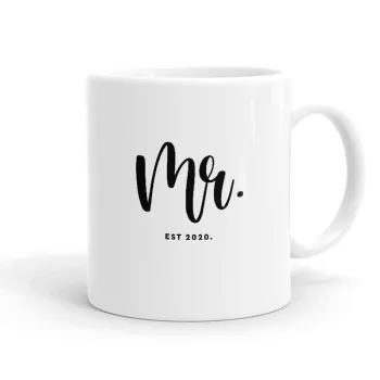 Mr & Mrs (Mr), Ceramic coffee mug, 330ml