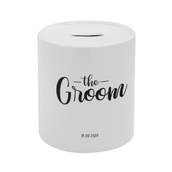 Groom & Bride (Groom), Κουμπαράς πορσελάνης με τάπα