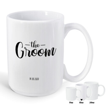 Groom & Bride (Groom), Κούπα Mega, κεραμική, 450ml