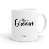 Groom & Bride (Groom), Ceramic coffee mug, 330ml (1pcs)