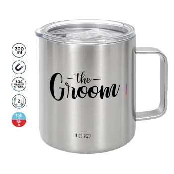 Groom & Bride (Groom), Mug Stainless steel double wall 300ml