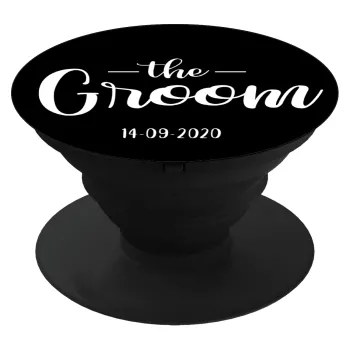 Groom & Bride (Groom), Phone Holders Stand  Μαύρο Βάση Στήριξης Κινητού στο Χέρι