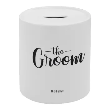 Groom & Bride (Groom), Κουμπαράς πορσελάνης με τάπα