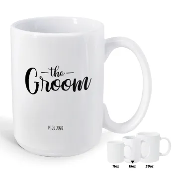 Groom & Bride (Groom), Κούπα Mega, κεραμική, 450ml