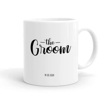 Groom & Bride (Groom), Ceramic coffee mug, 330ml