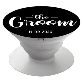 Groom & Bride (Groom), Phone Holders Stand  Λευκό Βάση Στήριξης Κινητού στο Χέρι