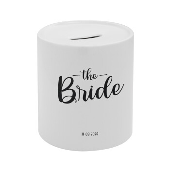 Groom & Bride (Bride), Κουμπαράς πορσελάνης με τάπα