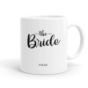 Groom & Bride (Bride), Ceramic coffee mug, 330ml (1pcs)