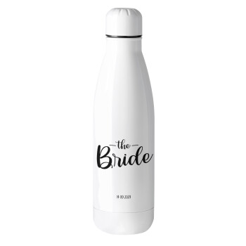 Groom & Bride (Bride), Metal mug thermos (Stainless steel), 500ml