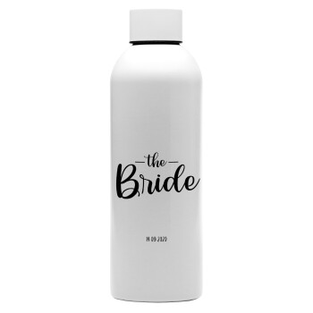 Groom & Bride (Bride), Μεταλλικό παγούρι νερού, 304 Stainless Steel 800ml