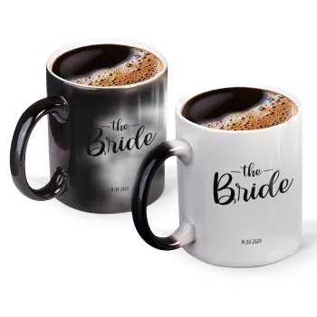Groom & Bride (Bride), Κούπα Μαγική, κεραμική, 330ml που αλλάζει χρώμα με το ζεστό ρόφημα