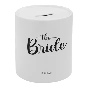 Groom & Bride (Bride), Κουμπαράς πορσελάνης με τάπα