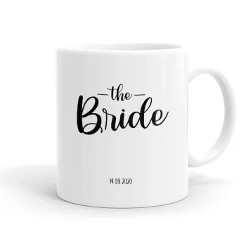 Groom & Bride (Bride), Ceramic coffee mug, 330ml