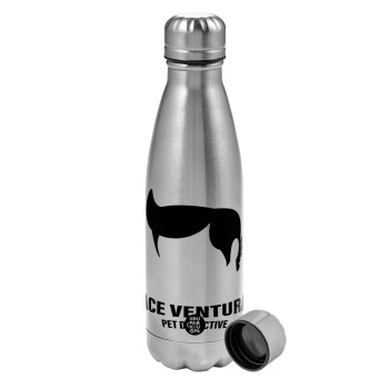 Ace Ventura Pet Detective, Metallic water bottle, stainless steel, 750ml
