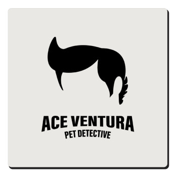 Ace Ventura Pet Detective, Τετράγωνο μαγνητάκι ξύλινο 6x6cm