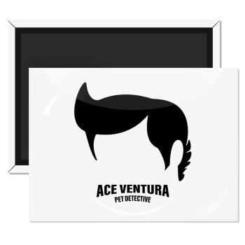 Ace Ventura Pet Detective, Ορθογώνιο μαγνητάκι ψυγείου διάστασης 9x6cm