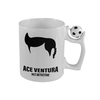 Ace Ventura Pet Detective, Κούπα με μπάλα ποδασφαίρου , 330ml