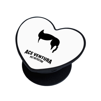 Ace Ventura Pet Detective, Phone Holders Stand  καρδιά Μαύρο Βάση Στήριξης Κινητού στο Χέρι