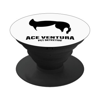Ace Ventura Pet Detective, Pop Socket Μαύρο Βάση Στήριξης Κινητού στο Χέρι