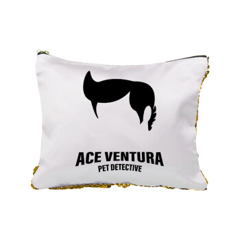 Ace Ventura Pet Detective, Τσαντάκι νεσεσέρ με πούλιες (Sequin) Χρυσό