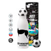 Soccer Metal mug thermos, double wall, 550ml