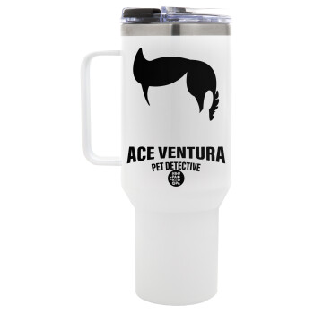 Ace Ventura Pet Detective, Mega Stainless steel Tumbler with lid, double wall 1,2L