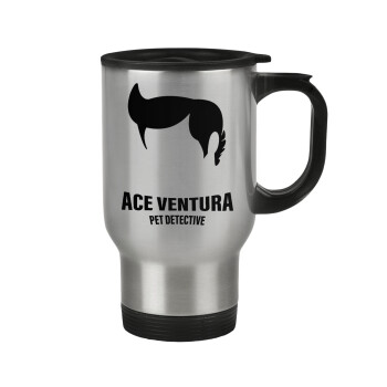 Ace Ventura Pet Detective, Κούπα ταξιδιού ανοξείδωτη με καπάκι, διπλού τοιχώματος (θερμό) 450ml