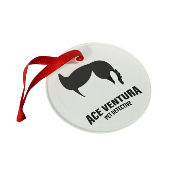 Ace Ventura Pet Detective, Χριστουγεννιάτικο στολίδι γυάλινο 9cm