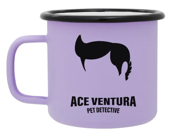 Ace Ventura Pet Detective — Κούπα Μεταλλική εμαγιέ ΜΑΤ Light Pastel Purple 360ml
